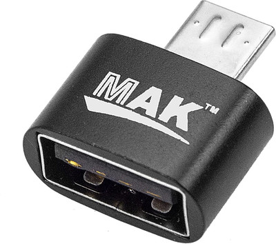 MAK Micro USB OTG Adapter(Pack of 1)