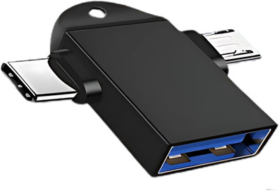 TSHIENTT USB Type C, Micro USB OTG Adapter(Pack of 1)