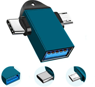 Orionis Micro USB, USB Type C OTG Adapter(Pack of 1)