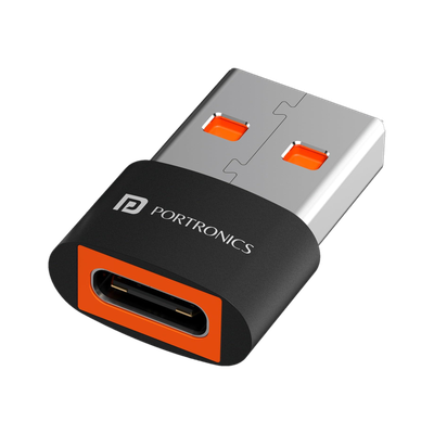 Portronics USB Type C, USB OTG Adapter(Pack of 1)