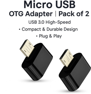 CHARGICO Micro USB OTG Adapter(Pack of 1)