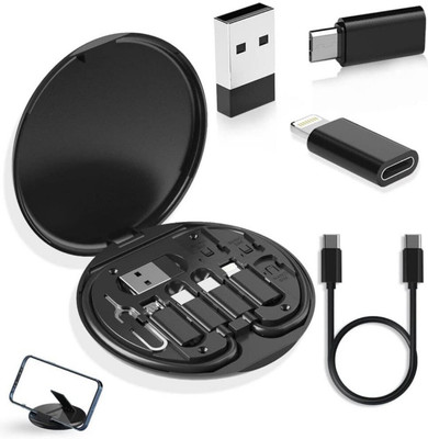 FIRSTPOINT Micro USB, USB, USB Type C, Lightning OTG Adapter(Pack of 1)