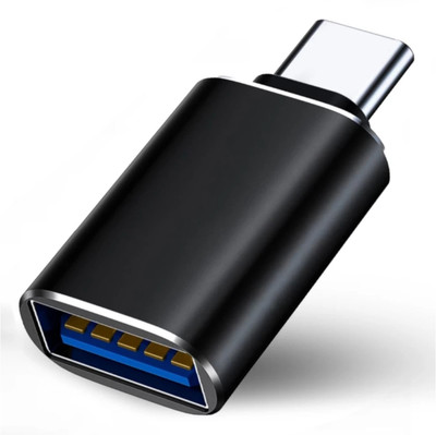 Ampora USB Type C OTG Adapter(Pack of 1)