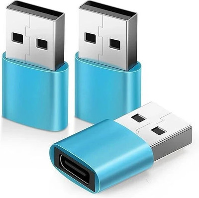 FindMine USB Type C OTG Adapter(Pack of 2)