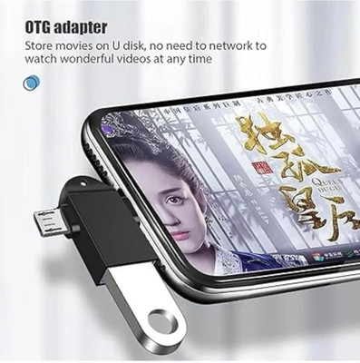 zelotek Micro USB OTG Adapter(Pack of 1)