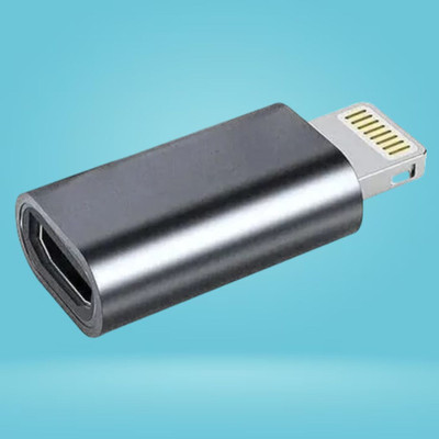 justcellz Lightning, Micro USB OTG Adapter(Pack of 1)
