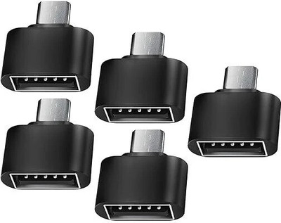 FindMine Micro USB OTG Adapter(Pack of 5)