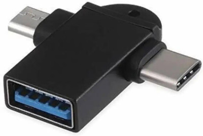 TSHIENTT USB Type C, Micro USB OTG Adapter(Pack of 1)