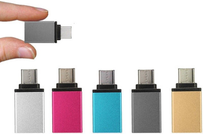 Mkservice USB Type C OTG Adapter(Pack of 1)