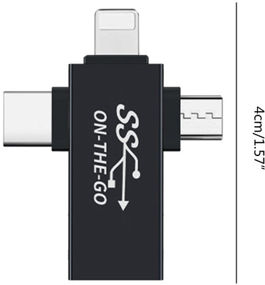TECHGEAR USB OTG Adapter(Pack of 1)