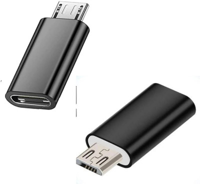 SANNO WORLD USB Type C, Micro USB OTG Adapter(Pack of 2)
