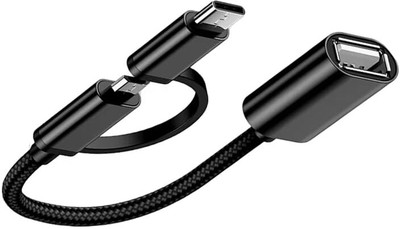 Lipzie Micro USB OTG Adapter(Pack of 1)