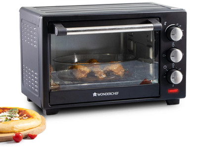 WONDERCHEF 19-Litre Oven Toaster Grill (OTG)(WCOTG0219A0101, Black)