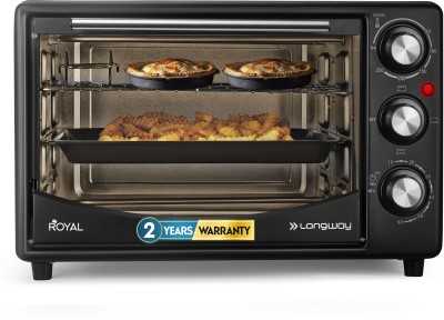 Longway 25-Litre Oven Toaster Grill (OTG)(Royal, Black)