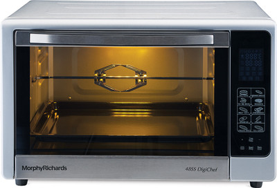 Morphy Richards 48-Litre Oven Toaster Grill (OTG)(48SS DIGICHEF, Silver)