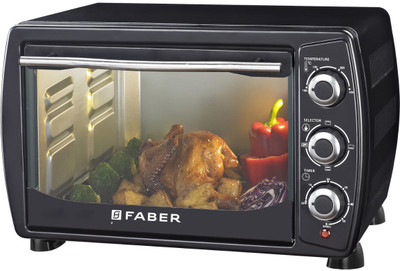 FABER 20-Litre Oven Toaster Grill (OTG)  (FOTG 20L BK, Black) For Rs. 3990 @ 60 %