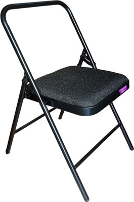streetup india Metal Iyengar Yoga Chair With Fabric Cushion Seat Metal Outdoor Chair(Black, Pre-assembled) deal from flipkart streetup india Metal Iyengar Yoga Chair With Fabric Cushion Seat Metal Outdoor Chair(Black, Pre-assembled) deal from flipkart