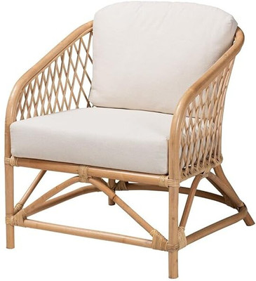 IRA Bamboo Outdoor Chair(oof White, Pre-assembled)