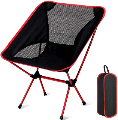 Buullet Portable Compact Folding Chair with Carry Bag Lightweight Perfect for Outdoor Synthetic Fiber Outdoor Chair(Multi color, Pre-assembled)