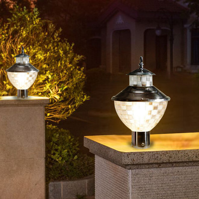 GAUVIK GAU- ZED G/L, PACK OF 2 Gate Light Outdoor Lamp(Clear)