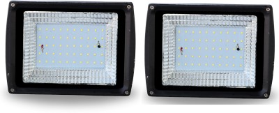 D'Mak 50W FL 02 PCK Flood Light Outdoor Lamp(White)