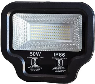 Raghav trading TV Model Flood Light Super Bright 50W 10000lm Waterproof Outdoor Security Light, 6500K Daylight Flood Light Outdoor Lamp(White)