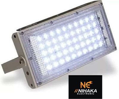 NIHAKA 50 Watt Brick LED light (Pack of 1)cb Flood Light Outdoor Lamp(White)