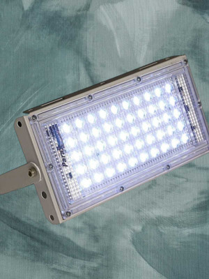 ZESTRUM ETN_50Watt_148 Flood Light Outdoor Lamp(White)