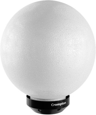 Crompton Solarion Eclipse Round Gate Lamp Gate Light Outdoor Lamp(White)