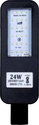 PE 24 Watt Glass Body Street Light Flood Light Outdoor Lamp(White)
