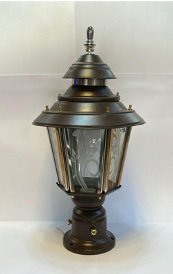 ARTDECOR I10 Gate Light Outdoor Lamp(Brown)
