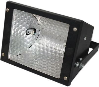 bluestarenterprises Blue Star Halogen Light (500 Watts) Flood Light Outdoor Lamp(Black)