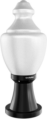 Crompton Solarion Imperial Prime Lantern Gate Light Outdoor Lamp(White)