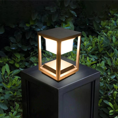 FORUS 12W LED Open Frame Gate Light, Waterproof Gate Lamp with 2 Years Warranty Outdoor Gate Light, Exterior Lamp for Gate, Piller Lamp for Home, Entrance Patio Compound Boundary (Warm White) 1 PC Gate Light Outdoor Lamp(Yellow)