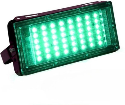 spark world 50W BRICK LIGHT Flood Light Outdoor Lamp(Green)