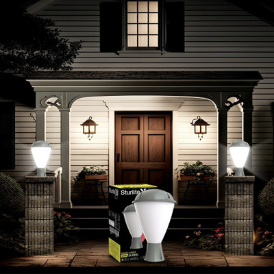 Sturlite Glora 24W LED Gate Light - (Pack of 1) (L-G-0200-24W) Gate Light Outdoor Lamp(Grey)