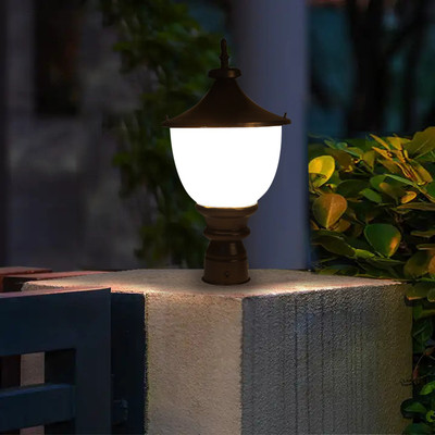 BLACK RAY KIN- BLACK SAMRAT G/L, PACK OF 1 Gate Light Outdoor Lamp(Black, White)