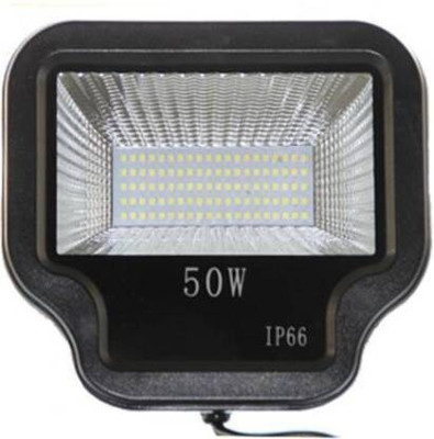 spark world ELECTRONICS-XD 50W Tv Model Ip66 Waterproof Led Flood Light Outdoor Lamp(Black)