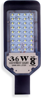 PE 36W LENS LED STREET LIGHT Flood Light Outdoor Lamp(White, Black)
