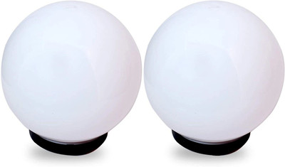 GAUVIK GAU - DOOM MILKY GATE LIGHT, PACK OF 2 Gate Light Outdoor Lamp(White)