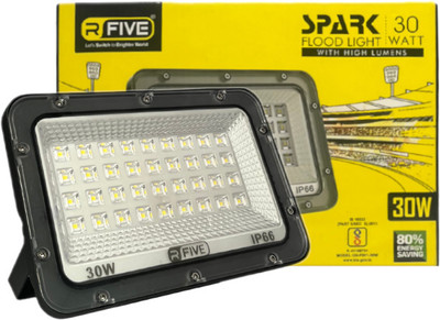 R FIVE RF SP 2010 30W Flood Light Outdoor Lamp(White)