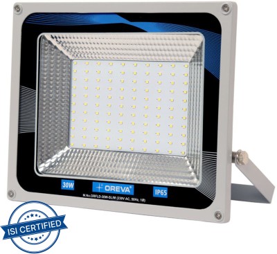 OREVA SachRetails-30W Flood Light SLIM Flood Light Outdoor Lamp(Multicolor)