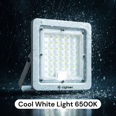 K2 LIGHTON 20W Mini Flood Light Cool White Flood Light Outdoor Lamp(White)