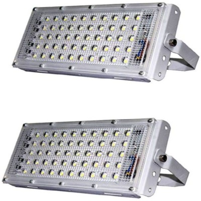 Croon Led 50 Watt Outdoor Brick (Pack Of-2) Flood Light Outdoor Lamp(White)