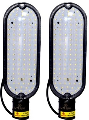 LiteSun ANRSTP-20W (Pack of 2) Post Light Outdoor Lamp(White)