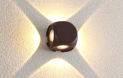SPARC LIGHTS UPDN-WL-RD-12W1 Gate Light Outdoor Lamp(Grey)