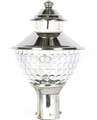 ZOREZA 14 Gate Light Outdoor Lamp(Silver, White)