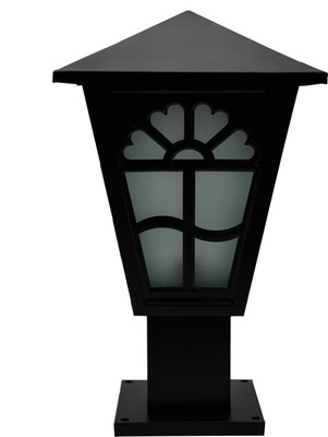 Sinoman SM_GL_Lynx_BLK_1P Gate Light Outdoor Lamp(Black)