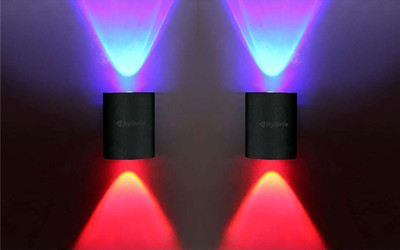 Hybrix Wallchiere Wall Lamp With Bulb(Pack of 2)