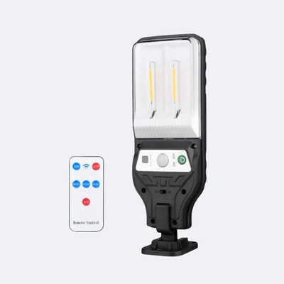 Homehop Solar Light Outdoor Warm LED Automatic Motion Sensor Street Lamp for Home Garden Gate Light Outdoor Lamp(Yellow)